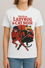 Tales of Ladybug & Cat Noir Graphic T-Shirt - 100% Cotton