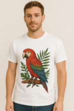 Let’s Fly" Cartoon Bird T-Shirt - 100% Cotton - Image 5