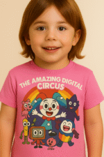 Kids’ "The Amazing Digital Circus" T-Shirt - 100% Cotton - Image 8