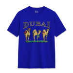 UAE Camels in the Dunes Graphic T-Shirt Unisex Fit - Image 8