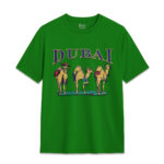 UAE Camels in the Dunes Graphic T-Shirt Unisex Fit - Image 6