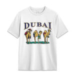 UAE Camels in the Dunes Graphic T-Shirt Unisex Fit - Image 2