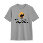 UAE Camel & Sunset Scene Tee – Unisex Fit – Breathable Cotton Shirt - Image 5