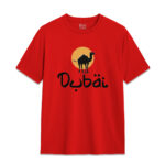 UAE Camel & Sunset Scene Tee – Unisex Fit – Breathable Cotton Shirt - Image 8