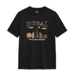 Dubai Cityscape T-Shirt for Men/Unisex – 100% Cotton Tee with Famous Skyline Design - Image 3