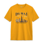 Dubai Cityscape T-Shirt for Men/Unisex – 100% Cotton Tee with Famous Skyline Design - Image 4