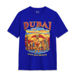 Arabian Desert Camels UAE  Graphic T-Shirt - Image 5