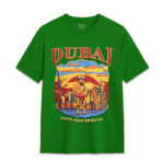 Arabian Desert Camels UAE  Graphic T-Shirt - Image 7