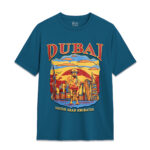 Arabian Desert Camels UAE  Graphic T-Shirt - Image 8