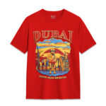 Arabian Desert Camels UAE  Graphic T-Shirt - Image 9