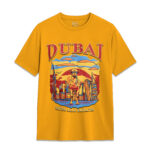 Arabian Desert Camels UAE  Graphic T-Shirt - Image 4