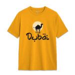 UAE Camel & Sunset Scene Tee – Unisex Fit – Breathable Cotton Shirt - Image 7