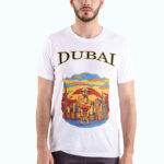 Arabian Desert Camels UAE  Graphic T-Shirt