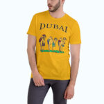 UAE Camels in the Dunes Graphic T-Shirt Unisex Fit