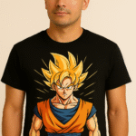 Saiyan Warrior Graphic T-Shirt - 100% Cotton