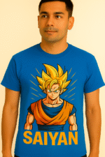 Saiyan Warrior Graphic T-Shirt - 100% Cotton - Image 5