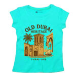 Old Dubai Heritage Women's T-Shirt Dubai UAE Landmark Souvenir 100% Cotton - Image 6