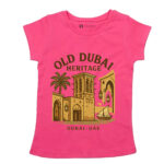 Old Dubai Heritage Women's T-Shirt Dubai UAE Landmark Souvenir 100% Cotton - Image 5